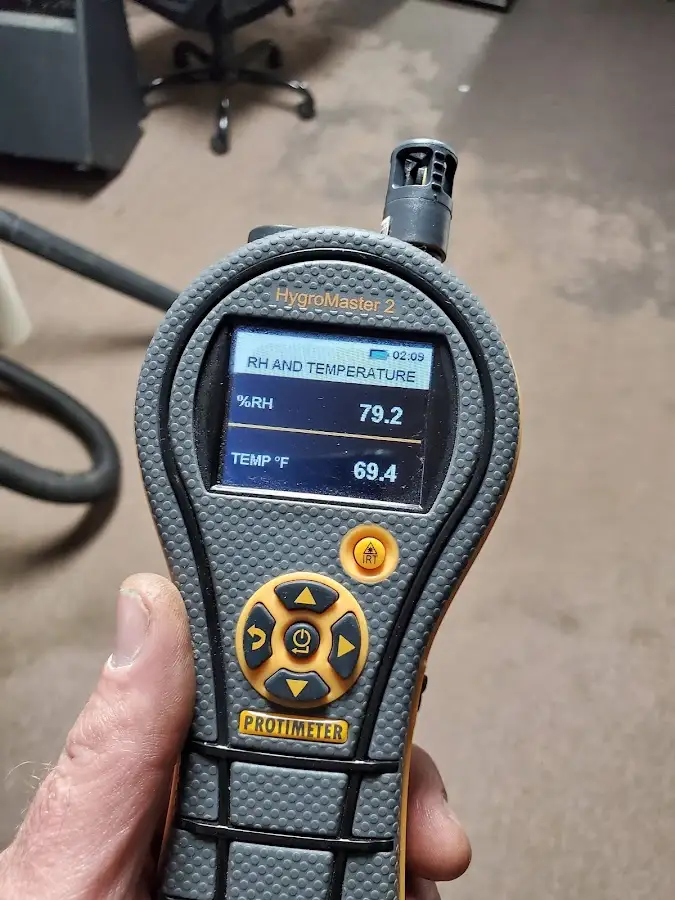 Moisture meter humidity assessment for Mold Remediation & Removal in Elfers