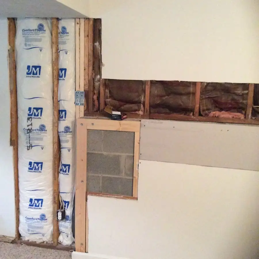 Wall insulation replacement during Odor Removal & Deodorization in Elfers